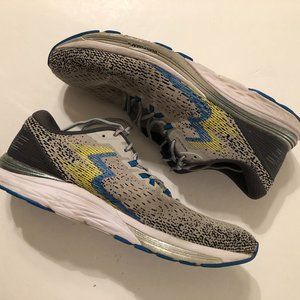 361 Degrees Spire 4 Men's Gray Blue Black Running Jogging Athletic Shoes 12.5